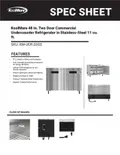 resources of Spec Sheet