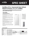 resources of Spec Sheet