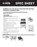 resources of Spec Sheet