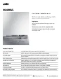 resources of Spec Sheet