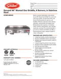 resources of Spec Sheet