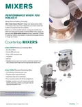 resources of Mixers Catalog Page