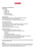 resources of Care & Maintenance