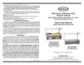resources of Operator’s Manual