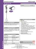 resources of Spec Sheet