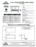 resources of Spec Sheet