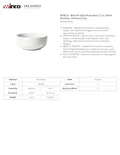 resources of Spec Sheet