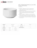 resources of Spec Sheet