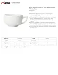 resources of Spec Sheet