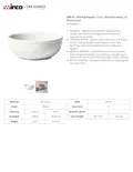 resources of Spec Sheet