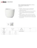 resources of Spec Sheet