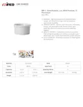 resources of Spec Sheet