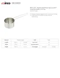 resources of Spec Sheet
