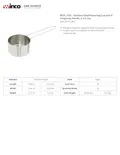 resources of Spec Sheet