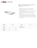 resources of Spec Sheet