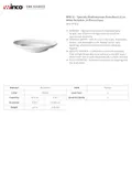 resources of Spec Sheet