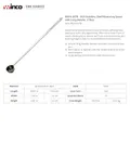 resources of Spec Sheet