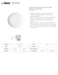 resources of Spec Sheet