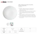 resources of Spec Sheet