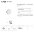 resources of Spec Sheet