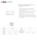 resources of Spec Sheet