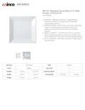 resources of Spec Sheet
