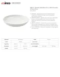 resources of Spec Sheet