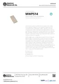 resources of Spec Sheet