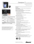 resources of Spec Sheet