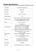 resources of Product Specs