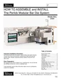 resources of Modular Bar Die System Instructions