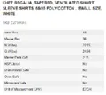 resources of Spec Sheet