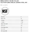 resources of Spec Sheet
