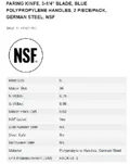 resources of Spec Sheet