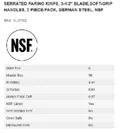 resources of Spec Sheet