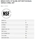 resources of Spec Sheet