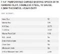 resources of Spec Sheet