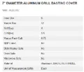 resources of Spec Sheet