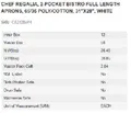 resources of Spec Sheet