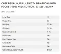 resources of Spec Sheet
