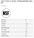 resources of Spec Sheet