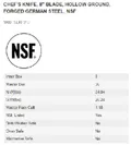 resources of Spec Sheet