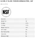 resources of Spec Sheet