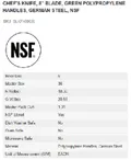 resources of Spec Sheet