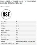 resources of Spec Sheet