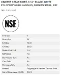 resources of Spec Sheet