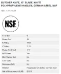resources of Spec Sheet