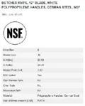 resources of Spec Sheet