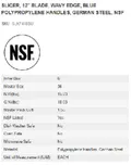 resources of Spec Sheet