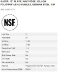 resources of Spec Sheet